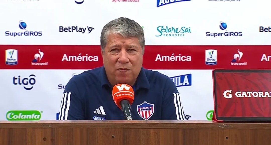 Las críticas del Bolillo Gómez al Junior de Barranquilla