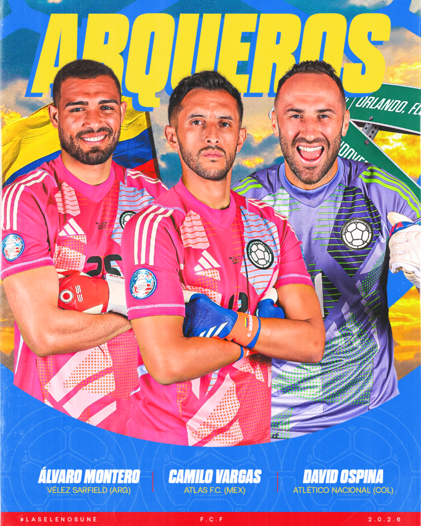 Convocado de Colombia para amistosos - Arqueros